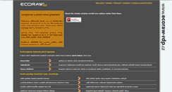 Desktop Screenshot of ecoraw-rdp.cz